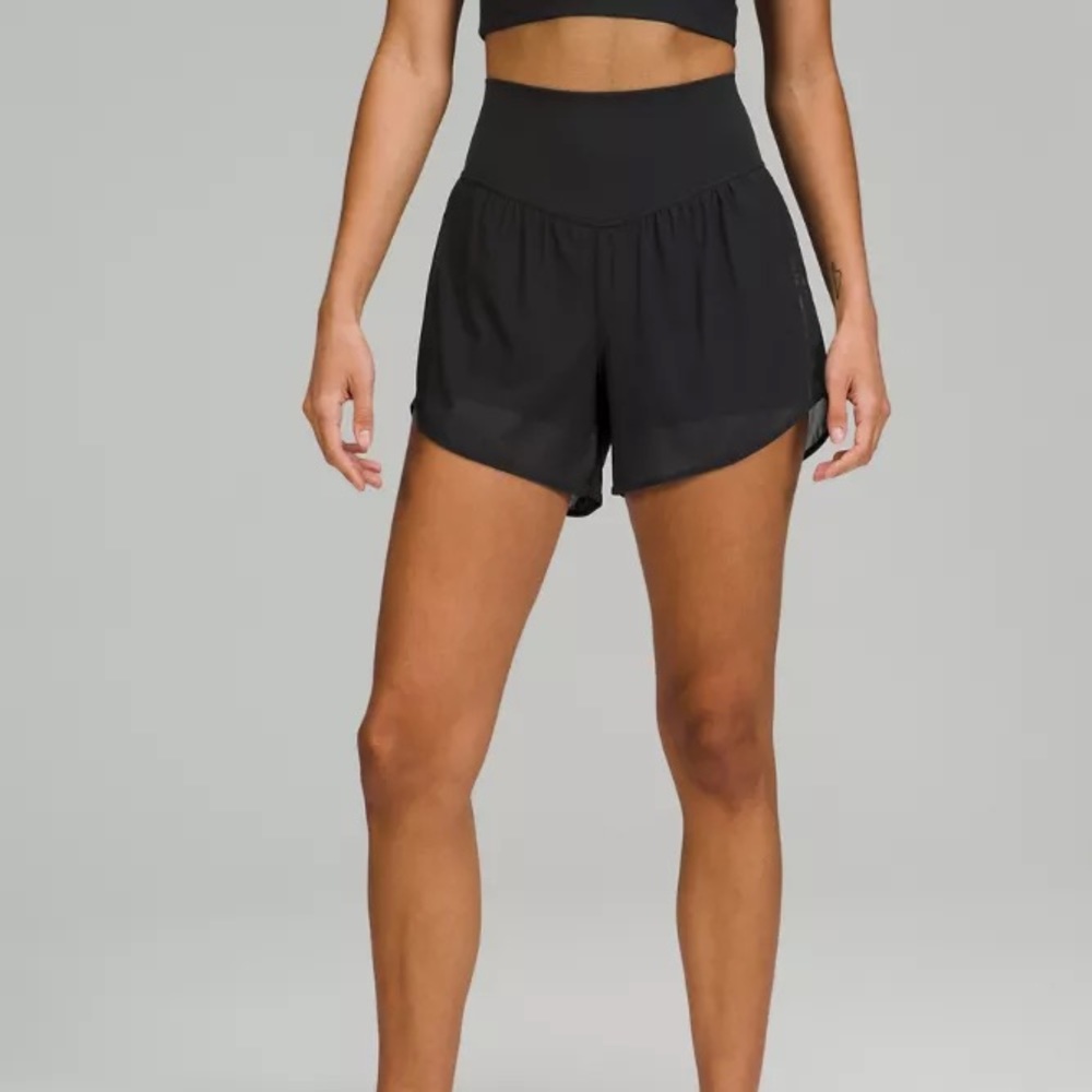 Lululemon Nulu and Mesh HR Yoga Short 3.5”